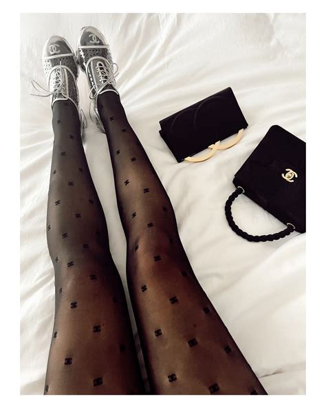 chanel monogram tights|Collection Hosiery .